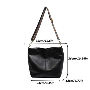 Bolso Tote de Color Sólido a la Moda para Mujer, Bolso de Hombro Casual Versátil con Cierre para Uso Diario, Bolso Moderno que Combina con Todo - Product Image 6