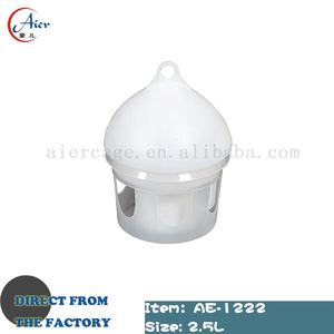 Di alta qualità automatico di pollame acqua portatile eco-friendly ciotola di plastica alimentatore per piccioni e quaglie animali - Product Image 5