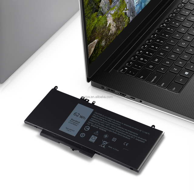 Lithium Ion Batteries 7.6V 62Wh 6MT4T Laptop Battery for Del Latitud E5450 E5470 E5550 E5570 TXF9M 79VRK 07V69Y