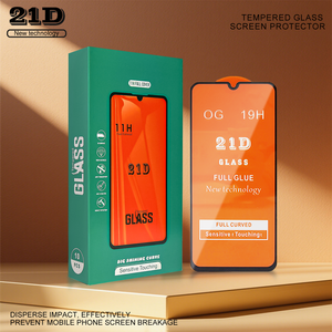 Protector de Pantalla de Vidrio Templado 21D OG con Pegamento Completo Antichoque para Infinix, Tecno, Samsung, <span class=keywords><strong>iPhone</strong></span> - Product Image 6