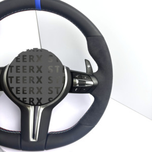 Accesorios para Automóviles, Volante de Cuero para <span class=keywords><strong>BMW</strong></span> F10 F11 F15 F18 F20 F23 F25 F30 F32 F35 F40 F80 E84 E87 E90 E92 E93 - Product Image 6