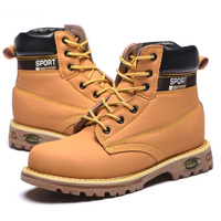 Chaussures de sécurité en cuir véritable à embout d'acier Sunland OEM pour travaux industriels et de construction, certifiées CE S3 S1P, vente en gros à prix abordable