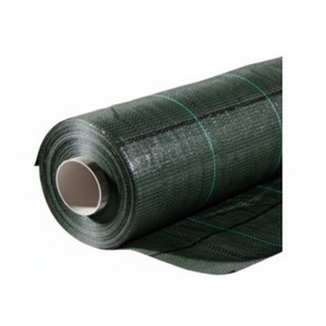 Telo Pacciamante in Polipropilene Verde a Quadri Resistente allo Strappo, Lunghezza 1,05 m, da 1 a 100 Metri - per Giardini e Forniture da Giardinaggio - Product Image 1