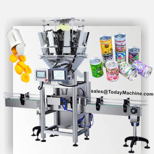 Fourniture directe d'usine 200cpm boîte de conserve automatique soupe haricots pois cacahuètes bouillie haricots remplissage Machine de mise en conserve - Product Image 5