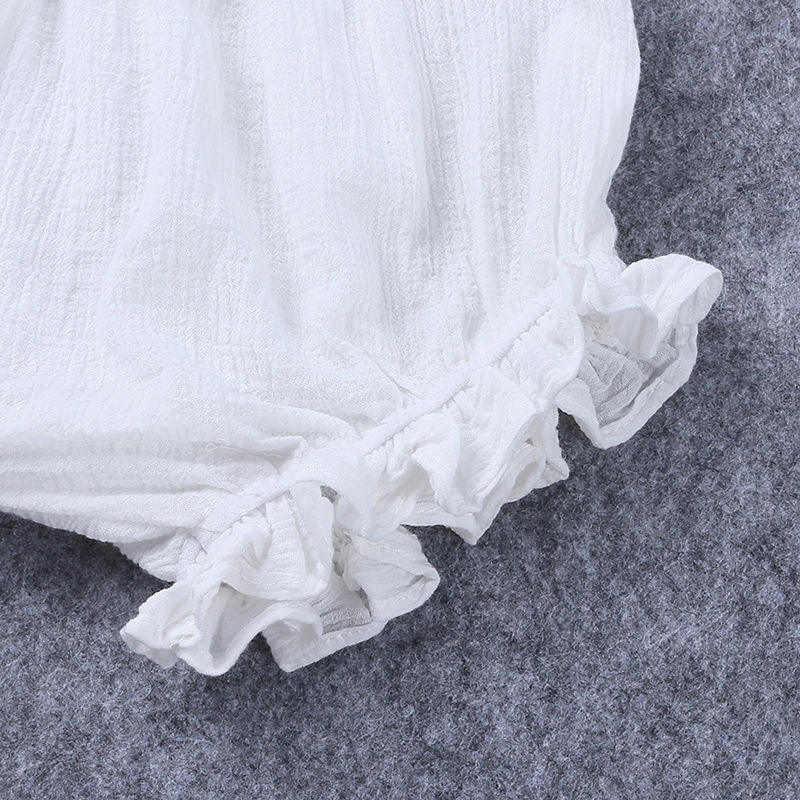 Kids Clothing Summer Breathable Girls and Boys Shorts Solid Cotton