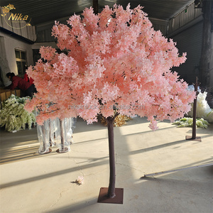 <span class=keywords><strong>NIKA</strong></span> Arbre artificiel de fleurs de cerisier le plus populaire de 1,80 m, décoration rose pour salon de beauté, arbres fleuris en soie, plantes artificielles - Product Image 5