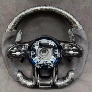 Volante de Fibra de Carbono Forjado para Mercedes Benz A45 W204 W205 W176 W246 W231 W172 W218 W166, Accesorios para Volante - Product Image 6