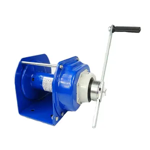 Factory Price Manual Winches Hoist Automatic Brake Hand Winch Manufacturer Manual Pulling Winch Wire Rope Lifting Equipement