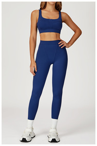 Ropa deportiva personalizada de manga larga para mujer, conjuntos de Fitness para gimnasio, trajes de Yoga sin costuras con logotipo frontal, ropa de talla grande para entrenar - Product Image 4