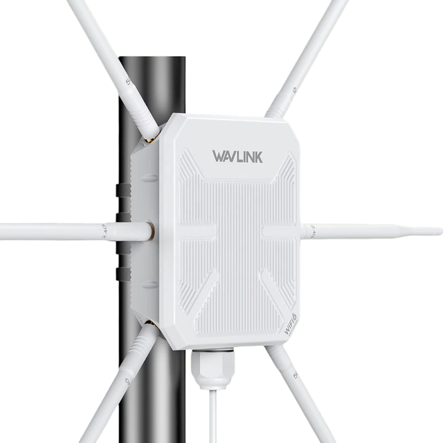 Dual Band Waterproof IP67 2.5Gbps High-speed Port POE 5G Outdoor Router AX3000 WiFi 6 Long Range Wireless Access Point Modem