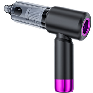 Handheld Plastic <b>Vacuum</b> Cleaner Rechargeable <b>Portable</b> Brushless High Suction Power with 5 Nozzles for Home Car Use - Product Image 5