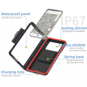 ODIER – support <span class=keywords><strong>mural</strong></span> de téléphone pour vélo, pour salle de bain, douche, étanche, OEM IP68, vente en gros directe d'usine - Product Image 5