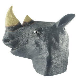 Nuevas Máscaras de <span class=keywords><strong>Rinoceronte</strong></span>, Máscaras de Parodia, Máscaras Divertidas de Animales para Halloween y Fiestas de Disfraces - Product Image 4