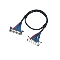 Arnés de cableado EDP de alta calidad, ensamblaje de cable Lvds de 30 pines OEM personalizado para televisión/computadora/monitor