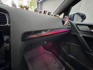 نظام إضاءة داخلية محيطية للسيارة مناسب لسيارات فولكس فاجن جولف 7/7.5، إضاءة جوية للمقصورة - Product Image 2