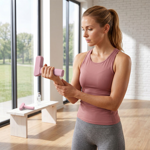 Set <span class=keywords><strong>Pilates</strong></span> Estetico in Tonalità Terra, Tappetino Yoga Ecologico, Anello <span class=keywords><strong>Pilates</strong></span>, Palla, Bande di Resistenza per Allenamento Completo del Corpo a Casa e in Studio - Product Image 4
