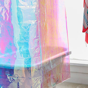 Rideaux <span class=keywords><strong>de</strong></span> <span class=keywords><strong>douche</strong></span> colorés, salle <span class=keywords><strong>de</strong></span> bain, plastique décoratif, PEVA EVA, <span class=keywords><strong>rideau</strong></span> <span class=keywords><strong>de</strong></span> <span class=keywords><strong>douche</strong></span> irisé arc-en-ciel - Product Image 1