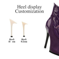 Bottes de danse latine élégantes pour femmes, design élégant avec boucle et lacets, chaussures de danse de salon confortables à talons hauts