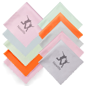 camosciata in <span class=keywords><strong>microfibra</strong></span> a Zigzag <span class=keywords><strong>con</strong></span> goffratura personalizzata <span class=keywords><strong>con</strong></span> panni per la pulizia degli occhiali <span class=keywords><strong>con</strong></span> Logo in rilievo - Product Image 4