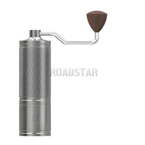 Stile industriale macinacaffè manuale tascabile in acciaio inossidabile 11 opzioni di macinatura utensile da cucina bava conica - Product Image 5