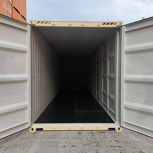 Mejor <span class=keywords><strong>precio</strong></span> Nuevo lado Puerta Abierta marítimo 40HC <span class=keywords><strong>contenedor</strong></span> de envío de acero seco fácil de cargar Puerto Tianjin Qingdao - Product Image 6