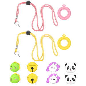 Funda Protectora de Silicona con Cuerda, Diseño de Dibujos Animados, Antipérdida, para Niños, con Cordón, Soporte para Localizador <span class=keywords><strong>GPS</strong></span> para Niños, para Apple <span class=keywords><strong>Airtag</strong></span> - Product Image 6