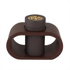 Quemador de Incienso Artesanal de Madera Maciza, Porta Incienso Árabe Premium, Decoración de Ramadán, Celebraciones de Eid Mubarak y Decoración de Interiores para el Hogar - Product Image 1