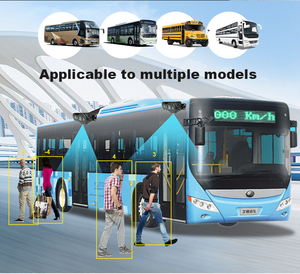 Lsz tự động xe buýt hành khách người truy cập đếm và ADAS DMS HDD SD GPS 4 gam mdvr với giám sát từ xa hệ thống - Product Image 3