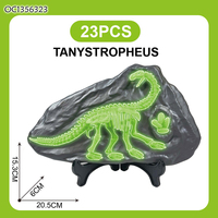 Kit de fouilles archéologiques éducatif pour enfants, jouet de bricolage pour l'éveil scientifique, kit de fouilles d'œufs de dinosaures fossiles pour enfants