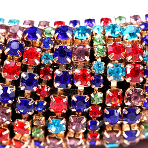 Nouveaux bandeaux de luxe pour femmes, bandeau personnalisé de haute qualité, accessoires pour cheveux en strass scintillants, 5 couleurs - Product Image 2