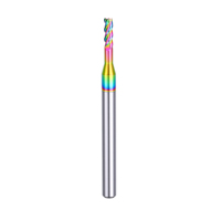 ZROYEE Fraise de défonceuse à compression 2F de haute précision, spirale 10mm, pour nesting CNC, pour panneaux stratifiés MDF, en acier rapide, ODM OEM