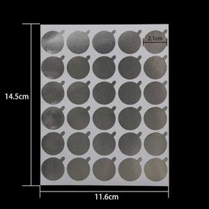 Pinky leem Grafted Eyelash Extension Glue <b>Holder</b> Pallet Wholesale Disposable Glue Stickers Glue Pads Tin Foil Gasket <b>Makeup</b> Tool - Product Image 5