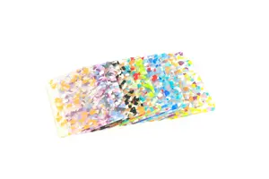 4x8ft装飾グリッターアクリルシートPMMAシートレーザーカットアクリル自己粘着ミラーアクリルシート - Product Image 5