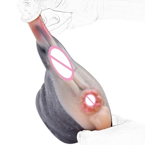 GEEBA Nuevo Masturbador Masculino con Forma de Animal, Estimulador de Glande, Retrasa el Clímax, Vagina Realista de Silicona Suave - Product Image 4
