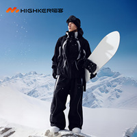 Nouvel ensemble de combinaison de ski/snowboard pour homme et femme, imperméable, 3 couches, épais, chaud, respirant, coupe-vent, extensible dans quatre directions, pour les activités extrêmes
