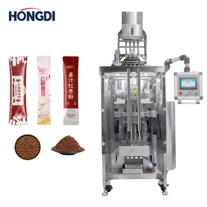 Máquina Envasadora de Polvo de Plástico de 4 Columnas Totalmente Automática con Sellado Trasero y Motor para Alimentos, Productos Químicos, Harina de Trigo, Almidón y Polvo para Hornear - Product Image 2