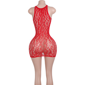 <span class=keywords><strong>Vestido</strong></span> de Red Transparente con Aberturas, Atuendo para Fiesta Rave, Ropa de Baile Exótica para <span class=keywords><strong>Mujer</strong></span>, Cintura Alta, Sexy, <span class=keywords><strong>Vestido</strong></span> <span class=keywords><strong>Flamenco</strong></span> Elástico de Red - Product Image 6