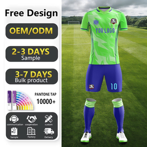 โรงงานผลิตชุดฟุตบอลที่เชื่อถือได้ มีแบบให้เลือกมากกว่า 10,000 แบบ กางเกงฟุตบอลสั่งทำพิเศษ สี Pantone ตรงตามตัวอย่าง จัดส่งรวดเร็ว จำนวนมาก 100% - Product Image 1