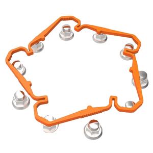 Anneaux <span class=keywords><strong>de</strong></span> <span class=keywords><strong>fixation</strong></span> d'écrou <span class=keywords><strong>de</strong></span> <span class=keywords><strong>roue</strong></span>, 50 pièces, pour camion 10x335 Pcd, HBR335 - Product Image 2