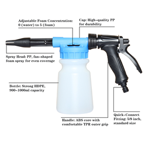 Distributeur de savon mousse 1L Bouteille rechargeable avec buse Lave-auto Must-Have - Product Image 4