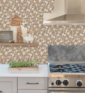 Mise à niveau de l'épaisseur des nouveaux materiauxGlod 4mm auto-adhésif dosseret peler et coller carreaux en aluminium - Product Image 4