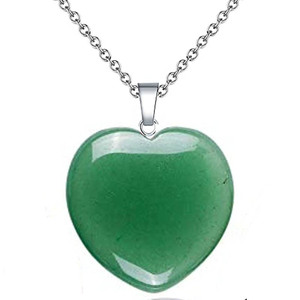 Regalo unico all'ingrosso del pendente del quarzo rosa del <span class=keywords><strong>cuore</strong></span> della forma del <span class=keywords><strong>cuore</strong></span> del <span class=keywords><strong>cuore</strong></span> della gemma naturale unico per l'amico della ragazza - Product Image 4