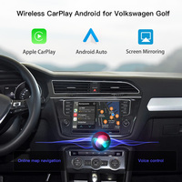 Interface AUTOABC Sans Fil CarPlay Android Auto Compatible Volkswagen Golf Porsche MIB1/MIB2 Boîtier Miroir Écran