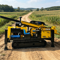 Machine de forage hydraulique compacte avec transmission hydraulique complète pour une opération sur le terrain de précision