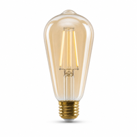Ampoule LED à filament WiFi intelligente E26 E27 B22 CRI 90+ 2700-6500K Contrôle par application Compatible avec Alexa Google Home