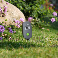 Compteur d'humidité du sol RAINPOINT pour plantes, testeur de sol 2 en 1 pour l'humidité/la température, capteur numérique, compteur d'eau pour jardin
