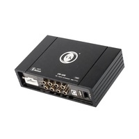 Amplificateur audio de voiture VK CW4006 4 canaux 60W classe D, processeur DSP stéréo, Bluetooth 5.0, radio HD 12V, vente chaude