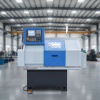Tour CNC professionnel à banc plat en métal 220V, haute précision CK0640, petit tour horizontal à broche unique, 2 axes, numérique, léger