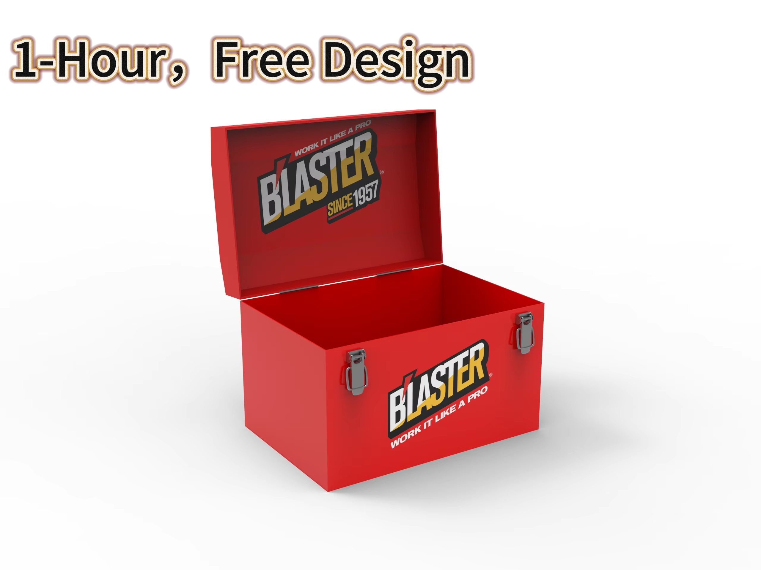 Customized Retail Tool Store Display Toolbox Rack Metal Display Rack with Product Storage for Retail — view 3