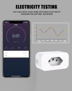 10A Voice <strong>Remote</strong> Controlled Electric <strong>Plug</strong> 240v Graffiti Wifi Timer Switch Smart Socket Brazil Home Wifi Smart <strong>Plug</strong> - Product Image 5